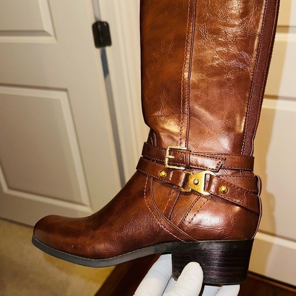 Unisa Brown Leather Riding Boots. - Picture 6 of 15